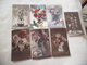 LOT DE 7 CARTES ..ILLUSTRATIONS..FANTATSIES FLEURS - 5 - 99 Cartes