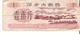 China - Food Ration Coupon - 1 Units 1984 - VG - Cina