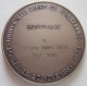 Médaille. Université Libre De Bruxelles ULB. Hommage Prof. Hubert Figeys. 1967-2000 G. Devreese. Diam. 66mm - 103 Gr - Professionals / Firms