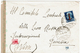 LCTN47/4- ITALIE RSI - IMPERIALE1L25 SUR LETTRE POUR LA CROIX ROUGE GENEVE DEPART CHIUSA JUIN 1944 CENSURE - Storia Postale