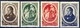 #Portugal 1944. Brotero. Michel 669-72. MNH(**) Stains Of Rust! - Unused Stamps