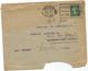 SEMEUSE 5C PERFORE BD LETTRE MAL OUVERTE DEFAUT STE COM BAIGNIERES DEWISME PARIS 1921 - Other & Unclassified