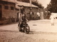 MOTO ANCIENNE PHOTO 10.5 X 8 - Automobiles