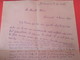 Delcampe - 1955 Militaria Marcophilie CAD 19é Régiment Artillerie Lettre (d'amour) Accidentée Dans Service Draguignan-  Callian Var - Lettere Accidentate