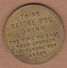 AC - AA ALCHOLICS ANONYMOUS THINK BEFORE YOU DRINK  RECOVERY MEDALLION MADE IN USA CHALLANGE COIN - Autres & Non Classés