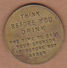 AC - AA ALCHOLICS ANONYMOUS THINK BEFORE YOU DRINK  RECOVERY MEDALLION MADE IN USA CHALLANGE COIN - Other & Unclassified