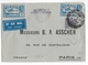 INDIA - 1935 - ENVELOPPE AIRMAIL De BOMBAY => PARIS - 1911-35 Koning George V