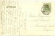 GERA Reuß Passepartout Geldscheinkarte Postbote Geld Briefträger Wappen Bahn Übergang Heinrichsbrücke Gelaufen 4.11.1909 - Gera