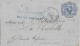 TYPE SAGE N/B - 1876 - RARE 25c SEUL Sur LETTRE De LYON => LA ROCHELLE - 1876-1878 Sage (Type I)