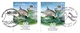 PORTUGAL 2017 - Joint Issue With Israel - 40 Years Of Friendship - Dolphin Research - Portugal Post Souvenir Leaf - Dolphins