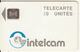 CAMEROON - White, INTELCAM Logo, First Issue 50 Units(large Arrow), Chip SC4, BN : 20992, Used - Cameroon