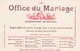 Carte Postale - Office Du Mariage - Intermédiaire Matrimonial - Hochzeiten