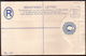 CYPRUS GEORGE V "SPECIMEN" REGISTERED ENVELOPE H&G 11b - Cyprus (...-1960)