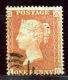 GB 1d RED 1854 SMALL CROWN PERF 16 DIE 11 INVERTED WMK - Used Stamps