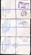 RHODESIA REGISTERED STATIONERY SMALL OFFICES ORCHID DUAL CURRENCY - Other & Unclassified