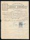 PORTUGAL REVENUE STAMP AND DOCUMENT 1907 - Lettres & Documents