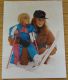 FINE ORIGINAL PRESS PHOTO DUCHESS OF YORK PRINCESS BEATRICE SKI AUSTRIA 1991 - Famous People