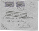 COTE DES SOMALIS - 1941 - LETTRE FM De DJIBOUTI  Avec SERVICE AERIEN SPECIAL (BLOCUS) => MARSEILLE - Covers & Documents