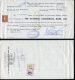 HONG KONG 1967/68 CHEQUES WITH STAMPS - Other & Unclassified