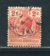 BRITISH HONDURAS KING GEORGE FIFTH VILLAGE POSTMARK THE CAYO 1915 - Brits-Honduras (...-1970)