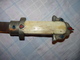 ANCIEN GRAND COUTEAU POIGNARD DECORE MANCHE EN CORNE   BON ETAT - Armi Bianche