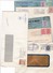 6 Enveloppes Au TARIF FACTURE - 1935-1949 Piccolo Sigillo Dello Stato