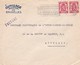 6 Enveloppes Au TARIF FACTURE - 1935-1949 Small Seal Of The State