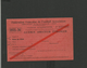 Licence Amateur Football De Joueur étranger 1935/1936 - Non Classés