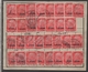 Delcampe - ALSACE - 12 PF ROUGE TYPE HINDENBURG SURCHARGE EN MULTIPLES / COTE 369.00 EUROS /7 IMAGES (ref 6280) - Sonstige & Ohne Zuordnung