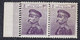 Kingdom Of Serbia 1911 King Petar I, Error - Double Perforation, MH (*) Michel 96 - Serbien