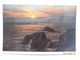 Postcard Sunset Land's End Cornwall Postally Used 1976 With Grimsby South Humberside Cancel My Ref B11106 - Land's End