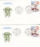 TAAF PA  61 De Gaulle 4 FDC Des 4 Stations 09 11 1980  TB - FDC