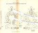 Original Patent - Rennen , Krefeld , 1884 , Ermittlung U. Darstellung Von Schienenprofil | Schienen , Eisenbahn !!! - Manuskripte