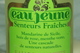 PARFUM EAU JEUNE 150 Ml MANDARINE DE SICILE BOIS DE ROSE MENTHE - Men