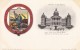 Iowa State Capitol Building, Des Moines IA C1900s Vintage Postcard, Paducah KY Clothing Store Message On Back - Des Moines