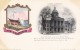 New Hampshire State Capitol Building, Concord NH C1900s Vintage Postcard, Paducah KY Clothing Store Message On Back - Concord