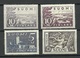 FINLAND FINNLAND 1930 Michel 155 - 157 Incl Mi 156 In 2 Various Plates * - Nuovi