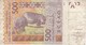 BILLETE DE SENEGAL DE 500 FRANCS DEL AÑO 2012 (HIPOPOTAMO-HIPPO) (BANK NOTE) - Senegal