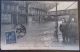 Carte Postale Animée Paris Crue De La Seine 1910 + Type Sage 10c N°89 - Catástrofes