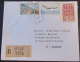Enveloppe UAG Rugby Recommandé Gaillac N°9628 + Timbres Dont PA42 + Cachet 1959 - Covers & Documents