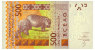 WEST AFRICAN STATES 500 FRANCS 2012/13 TOGO Pick 819Tb Unc - West African States