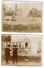 2 Photos Originales Souvenir De L'Exposition Universelle De Bruxelles 1910 - La Fontaine - 2 Scans - Lieux