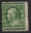 1909 US, 1c Stamp, Used, Benjamin Franklin, Sc 357, Cv 150$ - Used Stamps