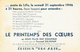 Annonce De La Diffusion Du Printemps Des Coeurs, De Fernand Delveaux Sur "le Poste De Lille" 21/9/1946 - Advertising