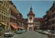 Murten Hautpstrasse Mit Berntor - Morat Grand-Rue - Photoglob No. 3527 - Murten