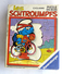 PUZZLE EN BOIS LES SCHTROUMPFS Ravensburger SCHTROUMPFS CYCLISTE 1983 SCHTROUMPF - Puzzels