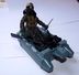 GI JOE CANOE DE SAUVETAGE + SOLDAT ARME D'UN COUTEAU + CASQUE CHAP MEI - GI Joe