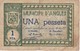 BILLETE DE 1 PESETA DEL MUNICIPI D´ANGLES DEL 9-11-1937 - Autres & Non Classés