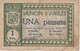 BILLETE DE 1 PESETA DEL MUNICIPI D´ANGLES DEL 9-11-1937 - Otros & Sin Clasificación