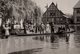 Photo Originale Inondations à Identifier Vers 1940 - Barque Pour Se Déplacer Et Transporter Les Pin-up - Guerre, Militaire